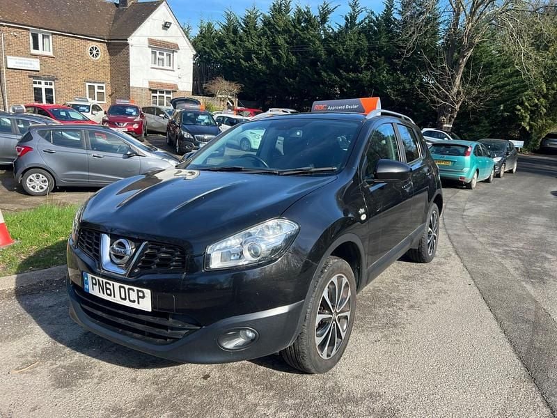 Used Nissan Qashqai N-TEC 117 HP (86 kW) 2011 Black SUV