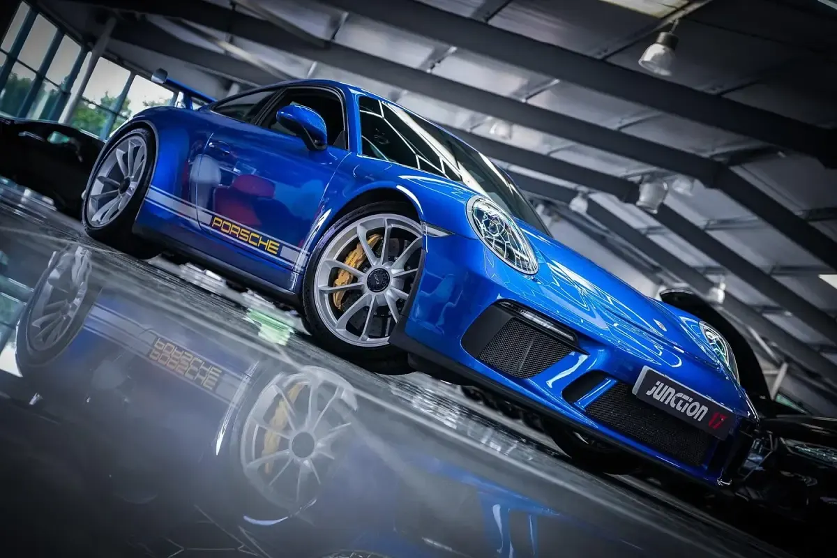 Used Porsche 911 GT3 2018 Blue Coupe