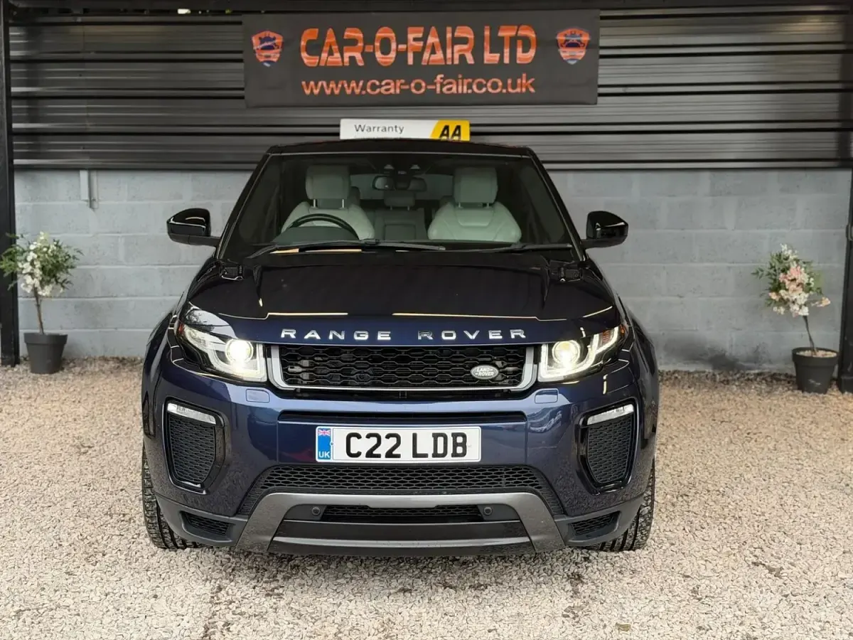Used Land Rover Range Rover evoque HSE Dynamic 2018 Blue SUV