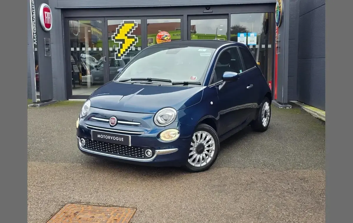 Used Fiat 500 70 HP (51 kW) 2023 Blue Hatchback