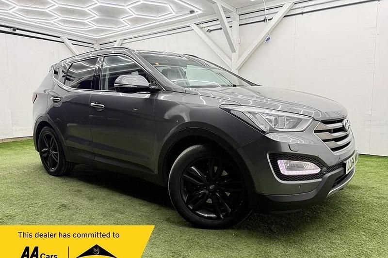 Used Hyundai Santa Fe Premium SE 2015 Silver SUV