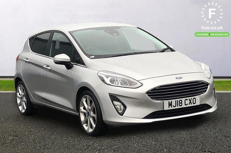 Used Ford Fiesta Titanium 2018 Silver Hatchback
