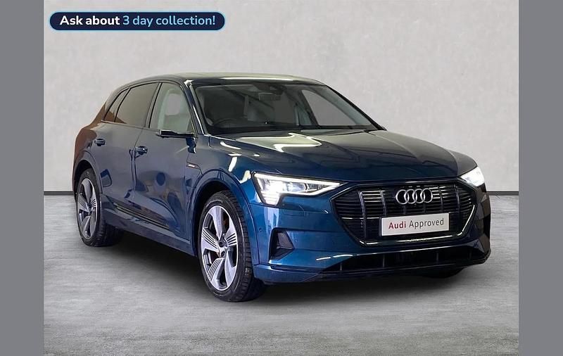 Used Audi e-tron Advanced 300 kW (408 HP) 2019 Blue SUV