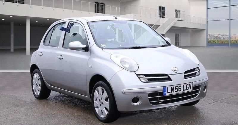 Silver Used 2007 Nissan Micra Hatchback | £2,495 (Fair price) - Image 1/4