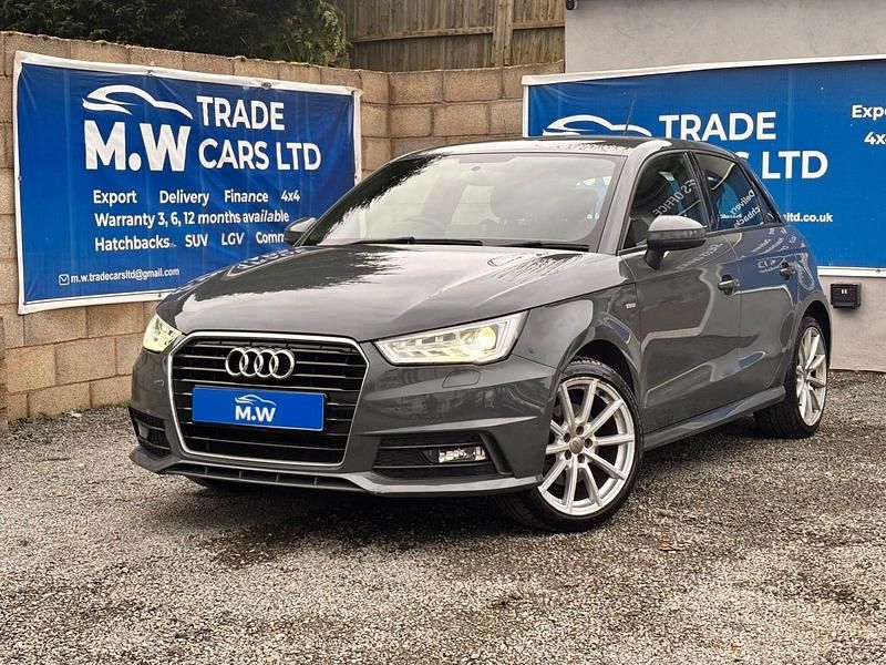 Used Audi A1 Sportback S-Line 125 HP (91 kW) 2018 Grey Hatchback