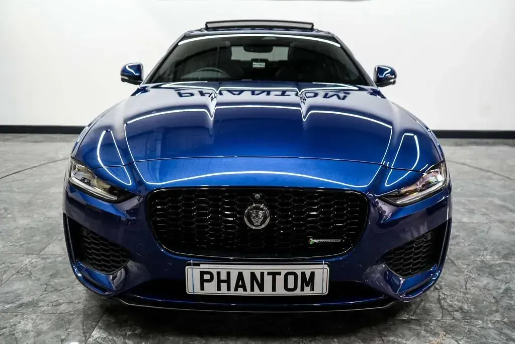 Used Jaguar XE R-Dynamic 300 HP (220 kW) 2021 Blue Sedan