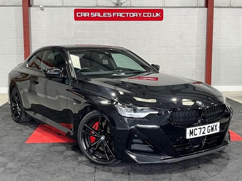 Black Used 2023 BMW 220 M Sport Coupe | £28,995 (Good price) - Image 1/4