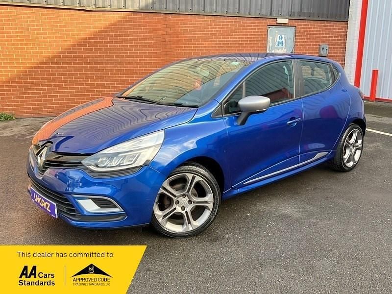 Used Renault Clio IV Dynamique 90 HP (66 kW) 2017 Blue Hatchback
