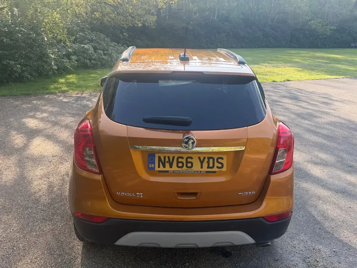 Used Vauxhall Mokka X Elite 2017 Orange SUV
