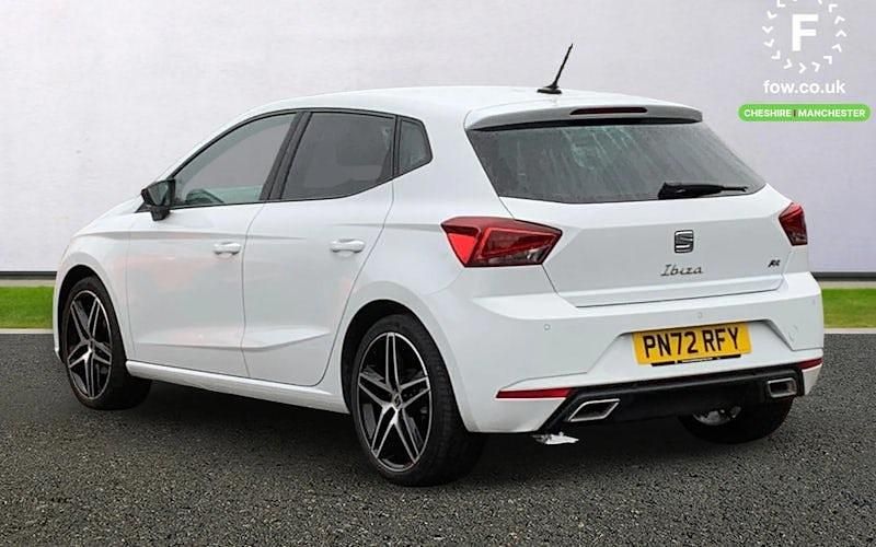 Used Seat Ibiza FR 110 HP (80 kW) 2022 White Hatchback
