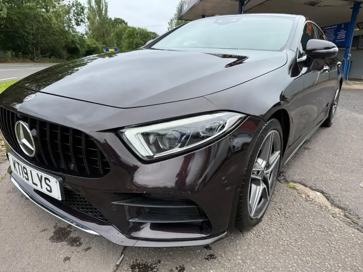 Used Mercedes CLS350 AMG Line Premium Plus 286 HP (210 kW) 2019 Black Coupe