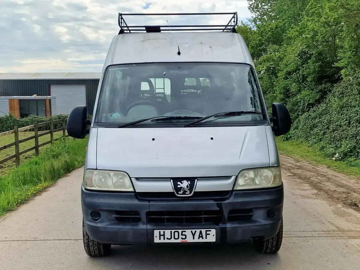 Used Peugeot Boxer 2005 Silver Van