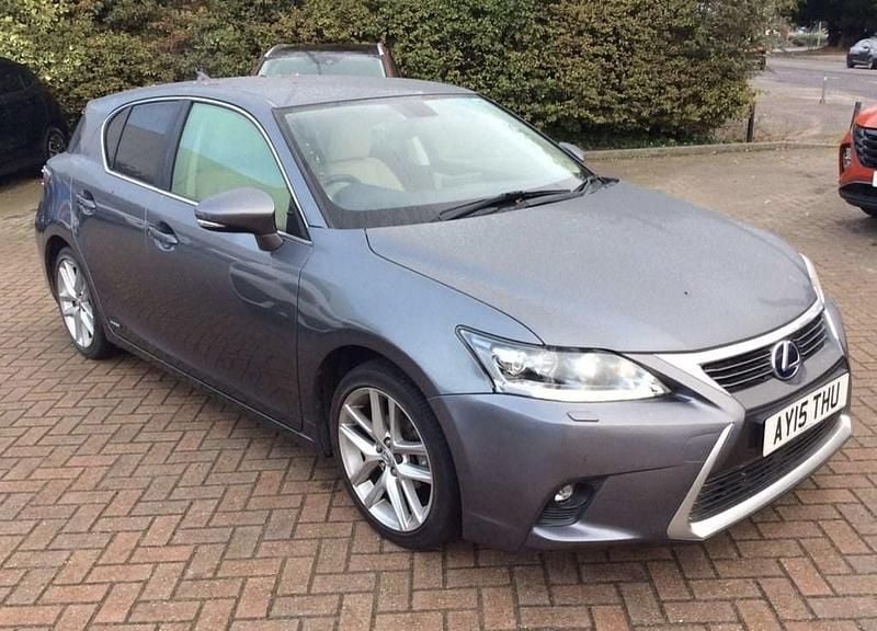 Grey Used 2015 Lexus CT200h Hatchback | £15,500 (Expensive) - Image 1/3