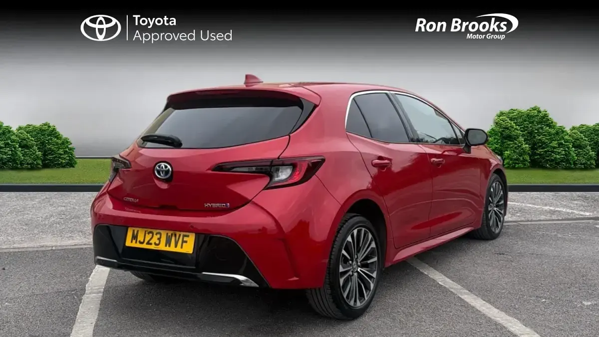 Used Toyota Corolla Design 2023 Red Hatchback