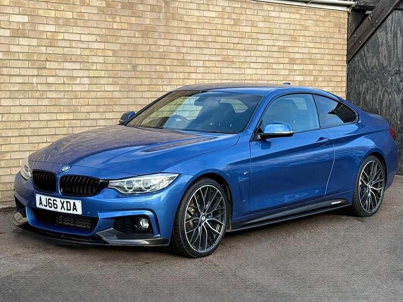 Blue Used 2017 BMW 430 M Sport Coupe | £17,495 (Fair price) - Image 1/3