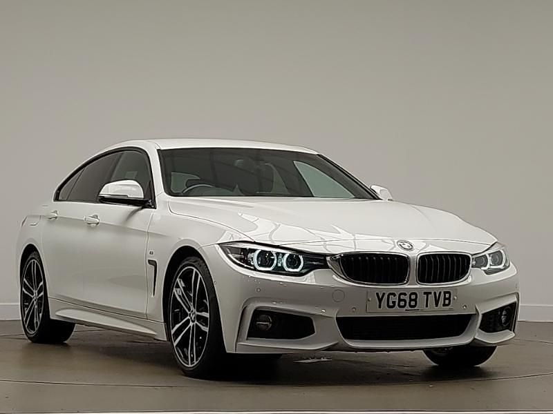 White Used 2019 BMW 420 M Sport Hatchback | £16,998 (Fair price) - Image 1/4