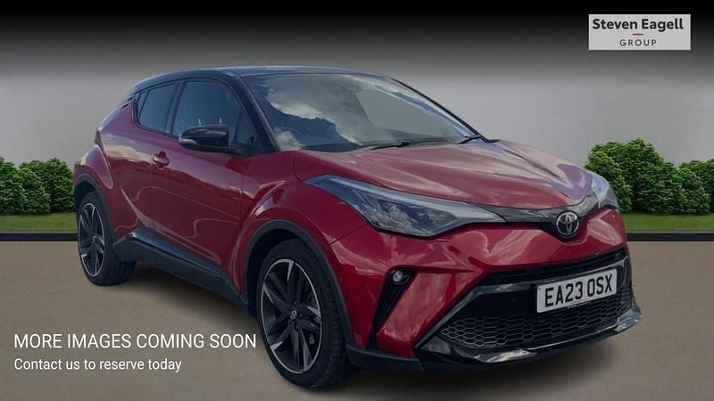 Red/black Used 2023 Toyota C-HR Sport SUV | £23,303 (Expensive) - Image 1/4
