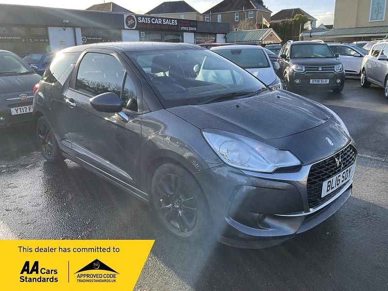 Grey Used 2016 DS Automobiles DS3 Chic Hatchback | £5,495 (A bit pricey) - Image 1/4