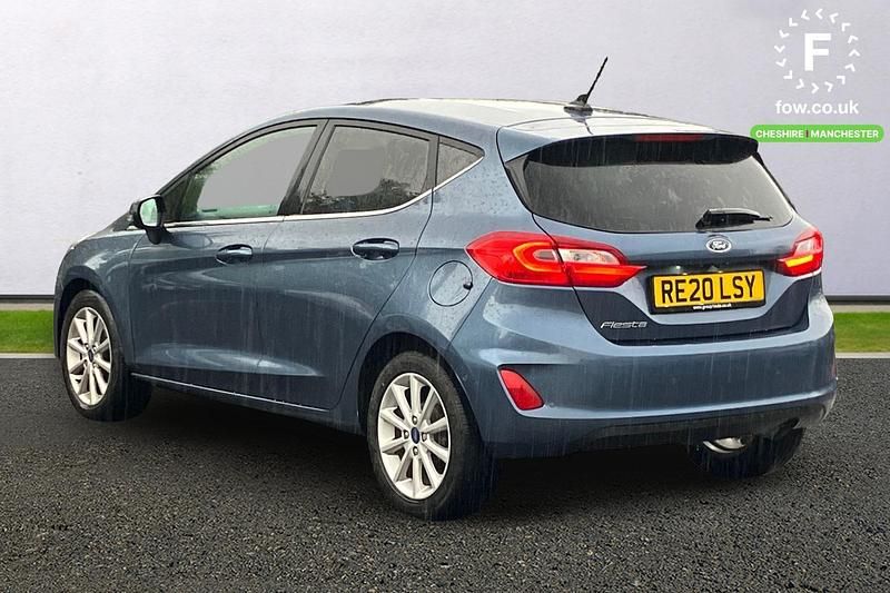 Used Ford Fiesta Titanium 95 HP (69 kW) 2020 Blue Hatchback