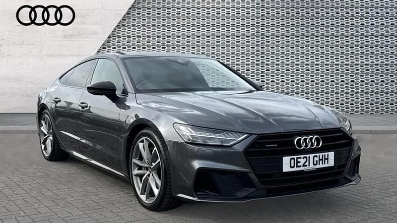 Grey Used 2021 Audi A7 Black Edition Hatchback | £31,676 (Fair price) - Image 1/4