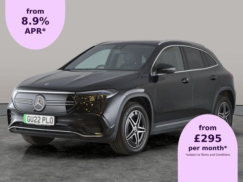 Black Used 2022 Mercedes EQA250 AMG line SUV | £20,574 (Fair price) - Image 1/2