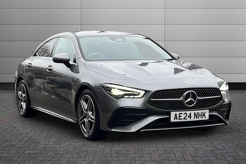 Mountain grey Used 2024 Mercedes CLA180 Executive Sedan | £26,295 (Fair price) - Image 1/4