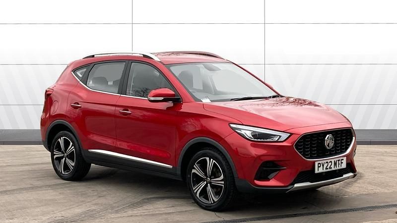 Used MG ZS Excite 106 HP (77 kW) 2022 Red SUV