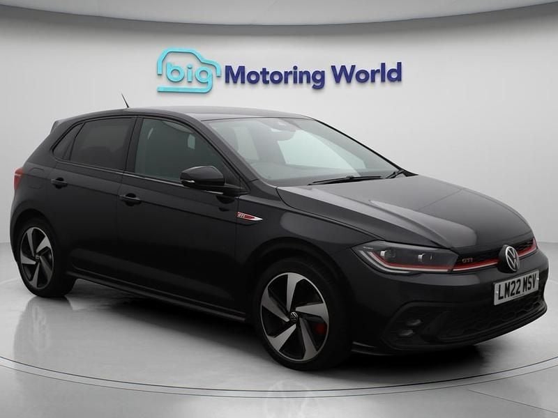 Black Used 2022 VW Polo GTI Hatchback | £19,900 (Fair price) - Image 1/4