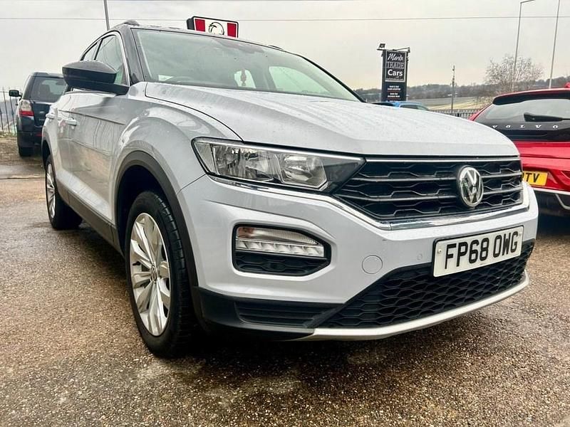 Silver Used 2019 VW T-Roc SE SUV | £8,995 (Good price) - Image 1/4