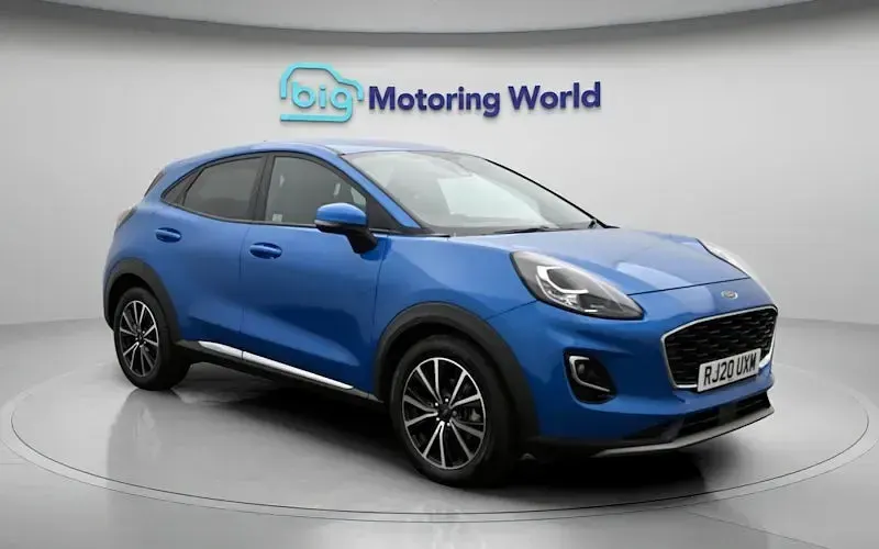 Used Ford Puma Titanium 125 HP (91 kW) 2020 Blue SUV