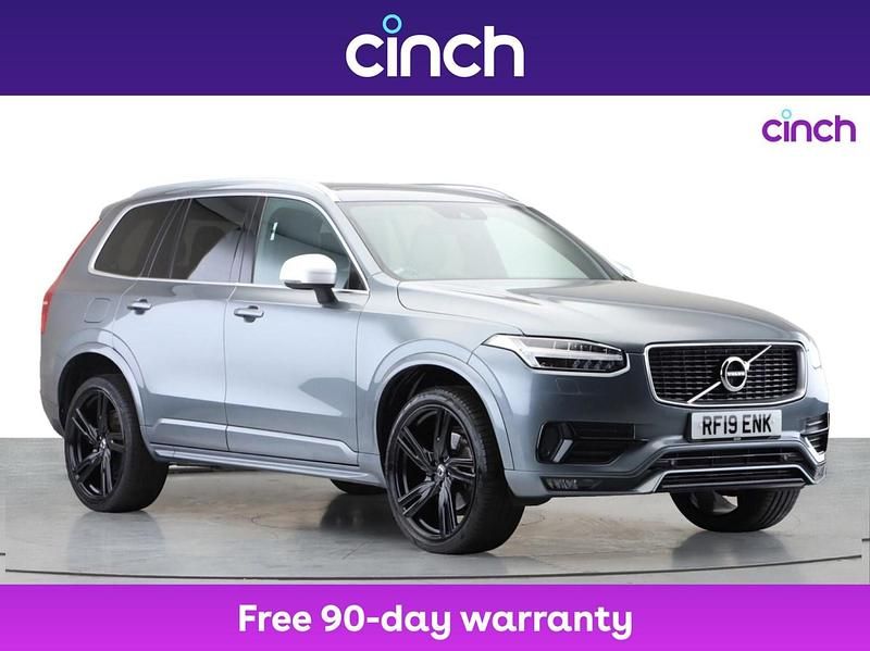 Grey Used 2019 Volvo XC90 R-Design Pro SUV | £27,799 (Good price) - Image 1/3