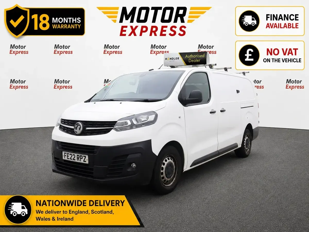 Used Vauxhall Vivaro 100 HP (73 kW) 2022 White MPV