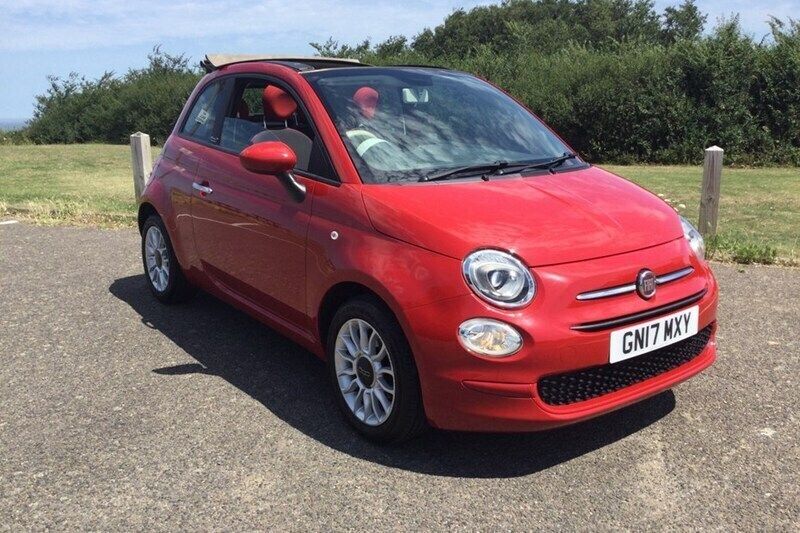 Used 2017 Fiat 500C Pop Star Cabriolet | £6,495 (Fair price) - Image 1/1