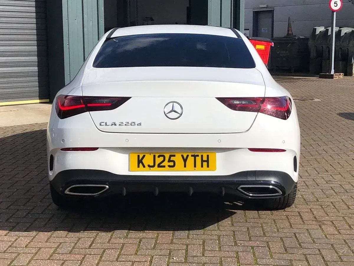 Used Mercedes CLA220 AMG Line Premium Plus 2025 White Sedan
