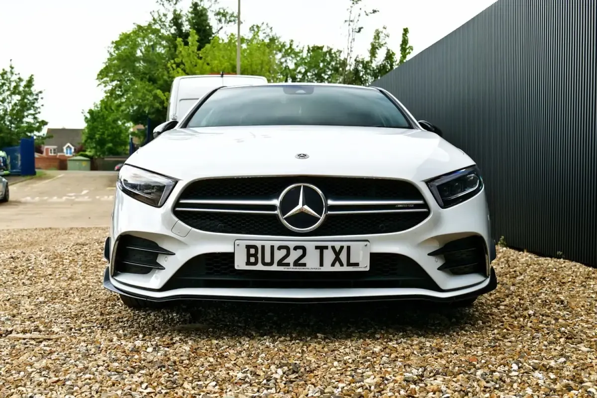 Used Mercedes A35 AMG Premium Plus 2022 White Hatchback