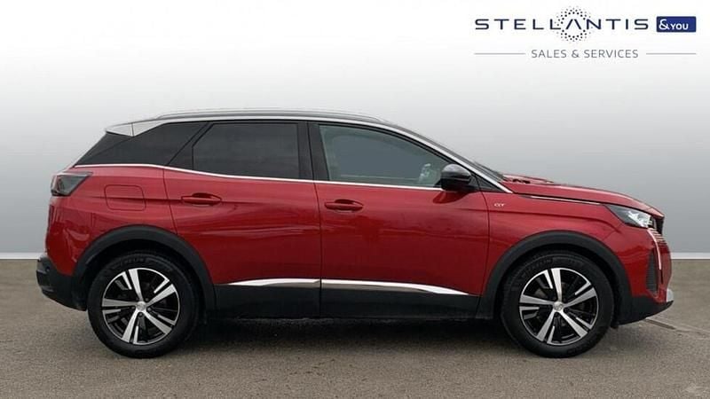 Red Used 2022 Peugeot 3008 GT SUV | £16,499 (Good price) - Image 1/4