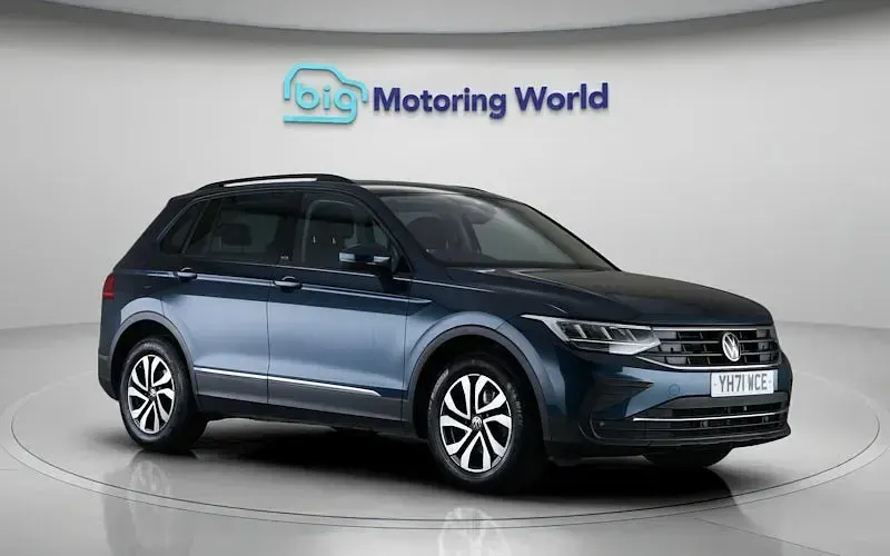 Used VW Tiguan Active 150 HP (110 kW) 2021 Blue SUV