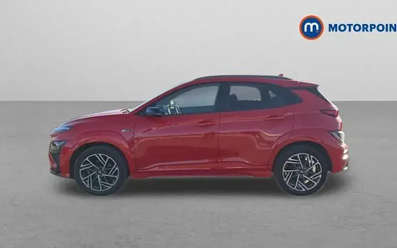 Gebraucht Hyundai Kona N Line 120 PS (88 kW) 2022 Rot SUV