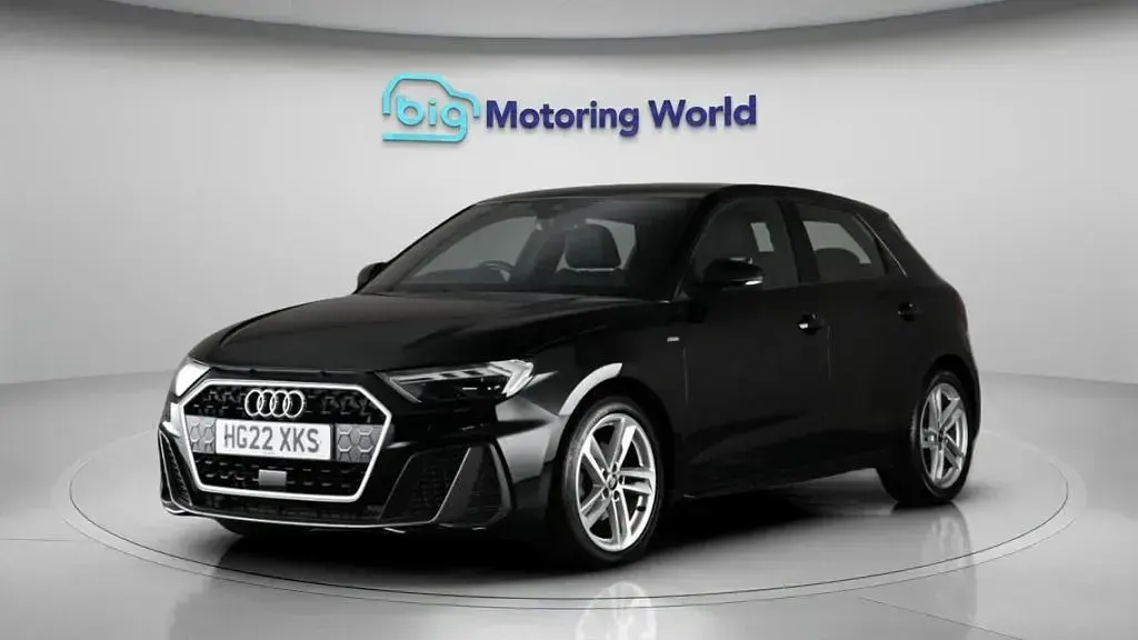 Used Audi A1 Sportback S-Line 110 HP (80 kW) 2022 Black Hatchback