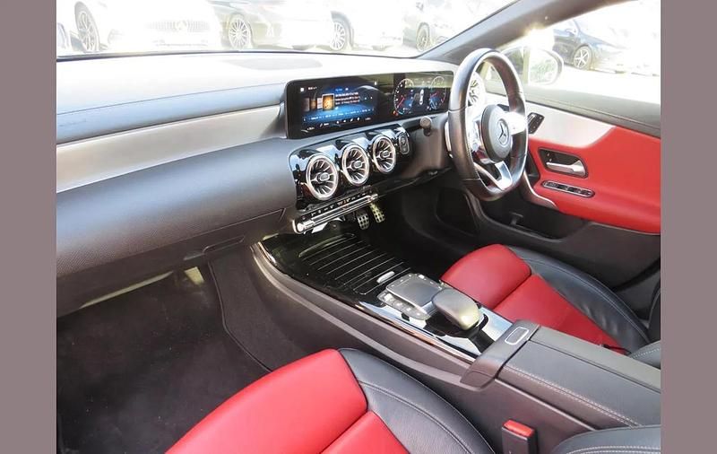 Used Mercedes CLA180 AMG Line Premium Plus 134 HP (98 kW) 2021 Black Sedan