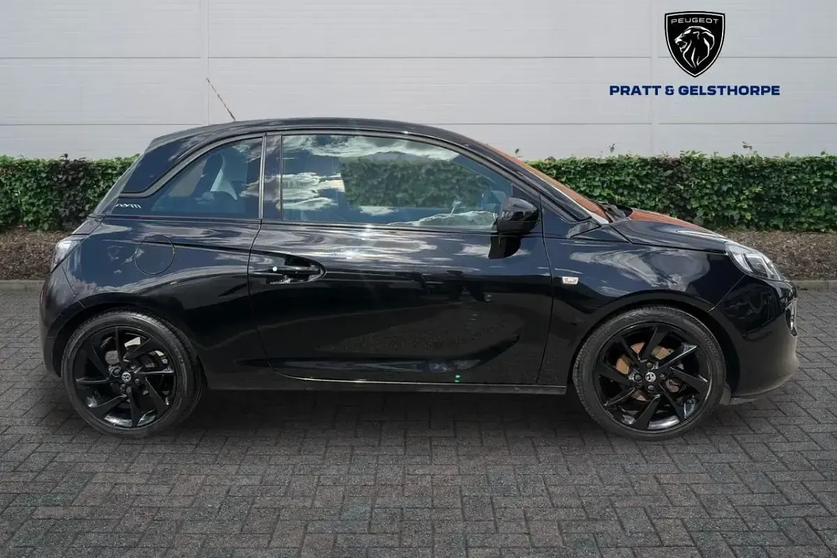 Used Vauxhall Adam 69 HP (50 kW) 2019 Black Hatchback
