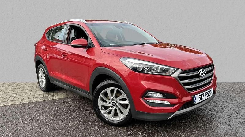 Red Used 2017 Hyundai Tucson SE SUV | £11,799 (Super price) - Image 1/4