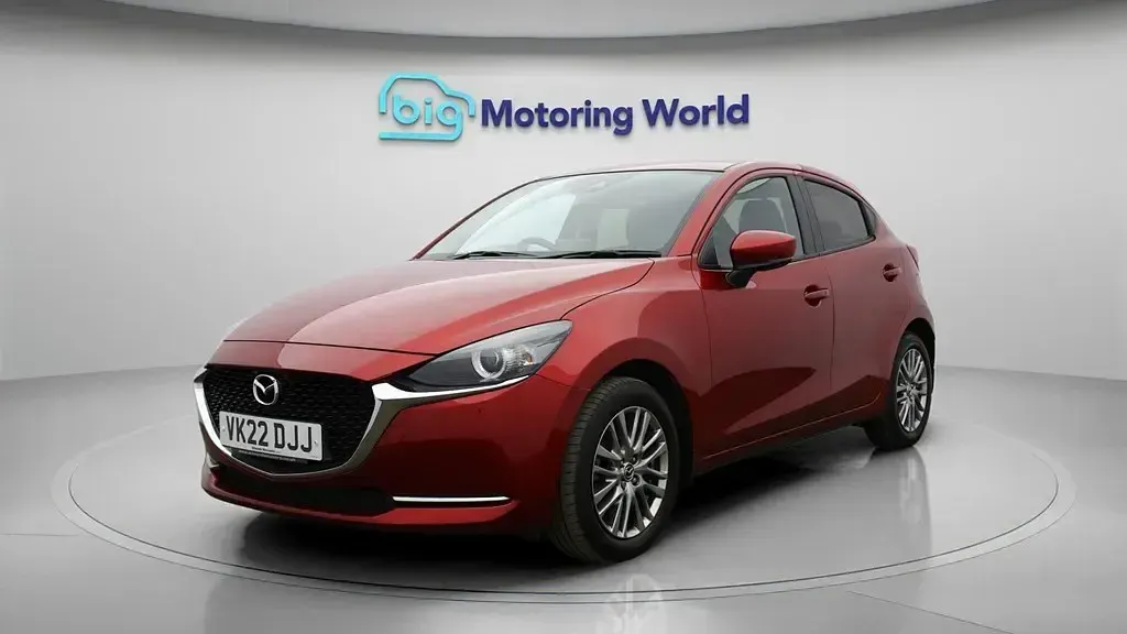 Second-hand Mazda 2 Inclusive 90 CP (66 kW) 2022 Roșu Hatchback