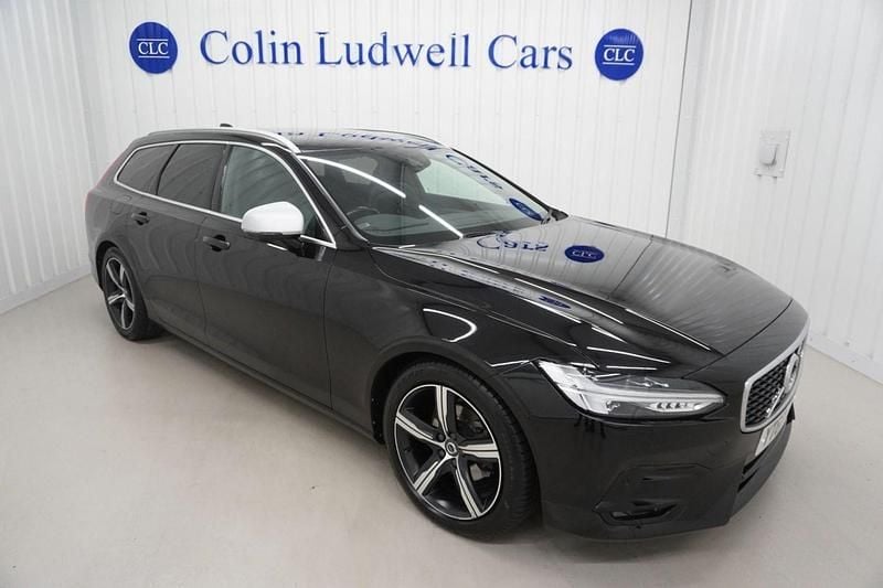 Black Used 2018 Volvo V90 R-Design Estate | £16,750 (Fair price) - Image 1/4