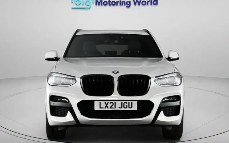 Used BMW X3 M Sport 190 HP (139 kW) 2021 White SUV