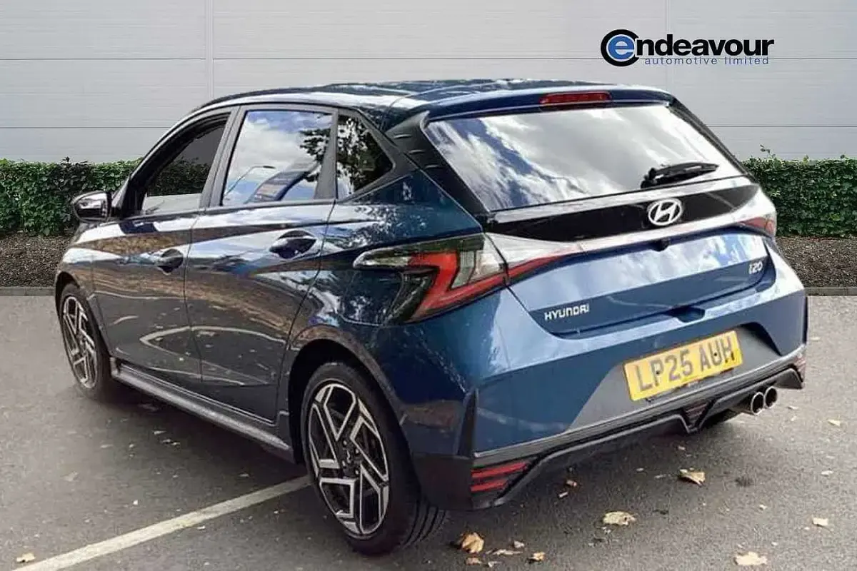 Used Hyundai i20 N Line 100 HP (73 kW) 2025 Blue Hatchback