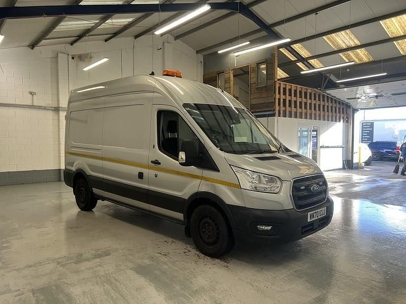 Used Ford Transit Trend 130 HP (95 kW) 2021 Silver Van