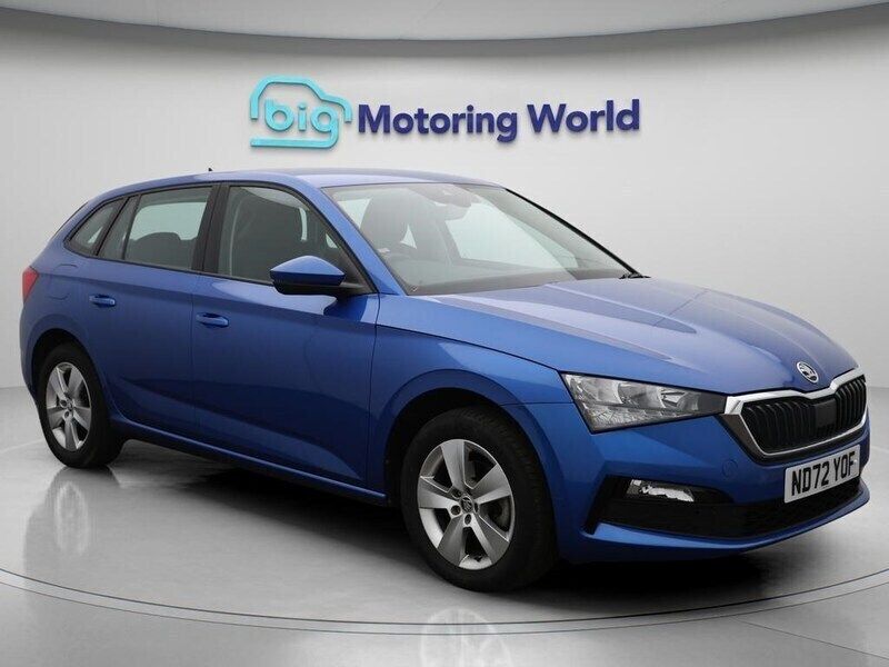 Blue Used 2023 Skoda Scala SE Hatchback | £13,500 (Fair price) - Image 1/4