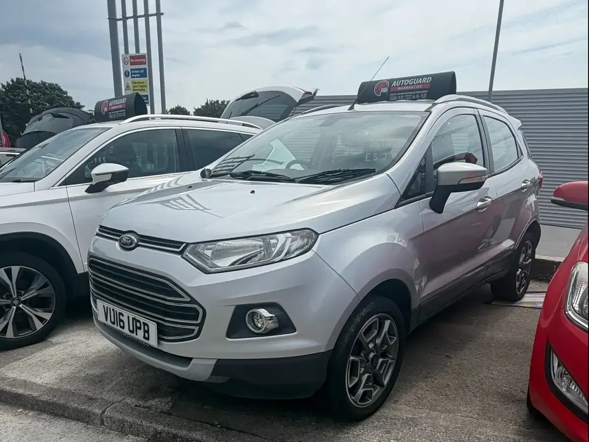 Used Ford Ecosport Titanium 125 HP (91 kW) 2016 Silver SUV
