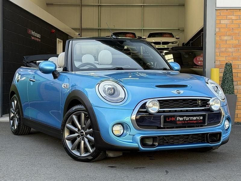 Used Mini Cooper S Cabriolet 192 HP (141 kW) 2017 Blue Cabriolet